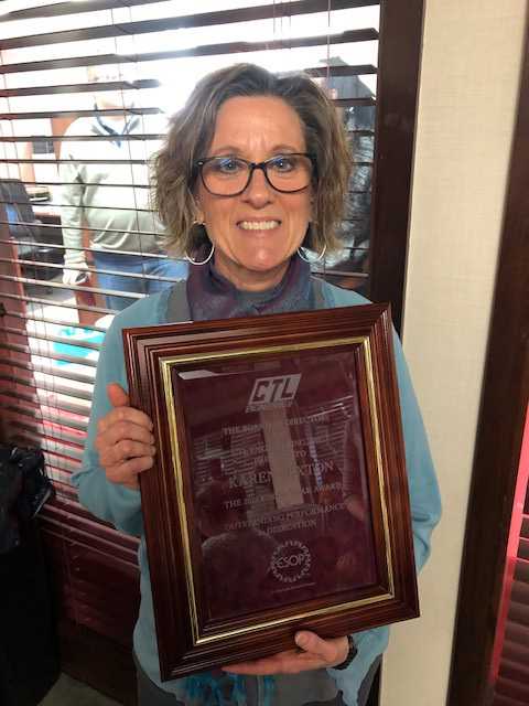 Karen Sexton CTL Employee of the Year
