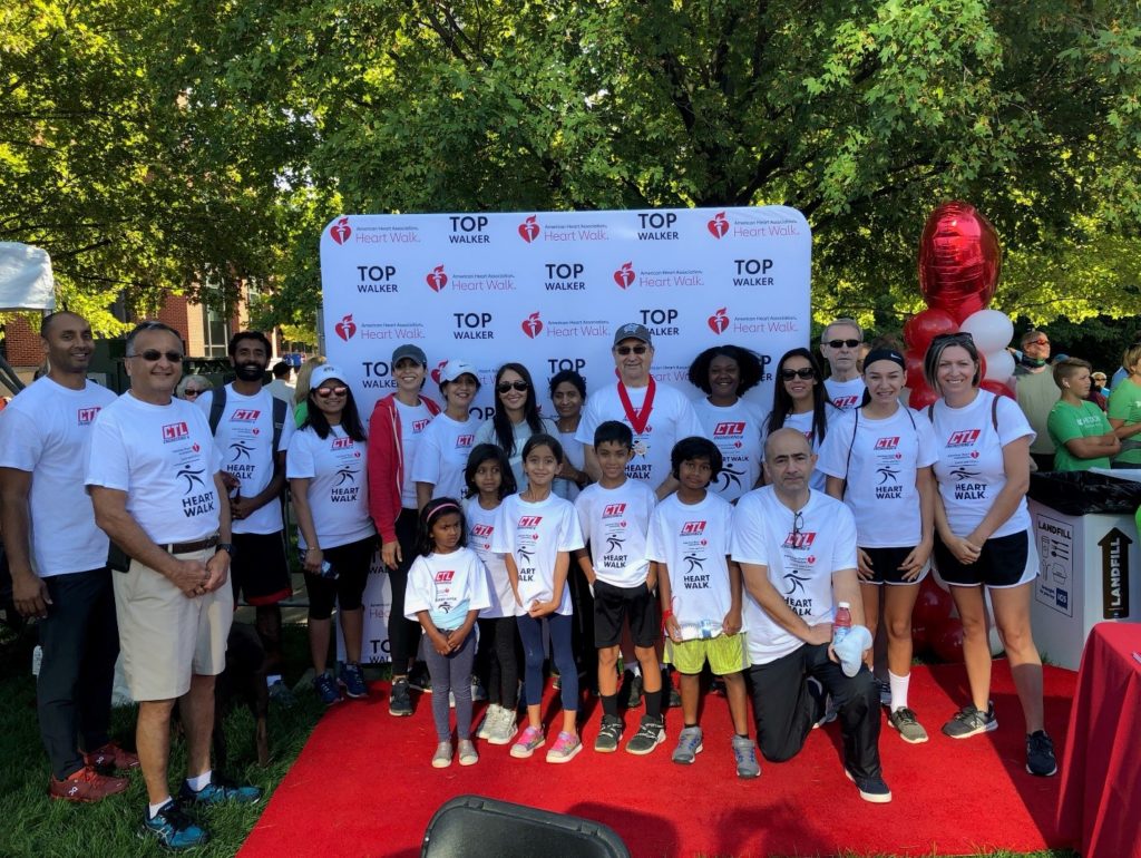 Walkers from CTL for the Central Ohio Heart Walk